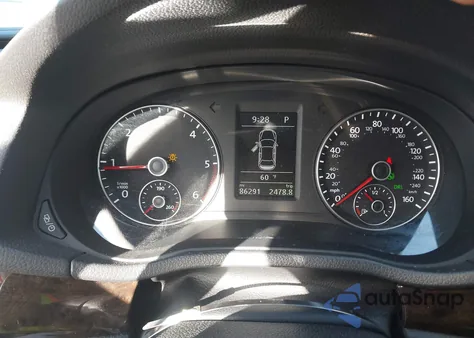 2014 Volkswagen Passat 2.0L Tdi Sel Premium из США, поврежденный, VIN 1VWCN7A38EC043181